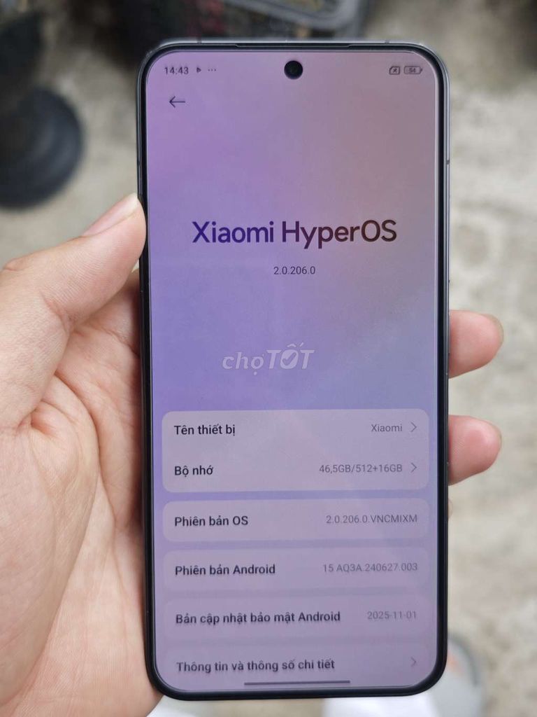 Xiaomi 14 16GB/512GB. Mua bán Điện thoại tại Quận Thanh Xuân Hà Nội được đăng bởi Hoàng Tuấn hình 1