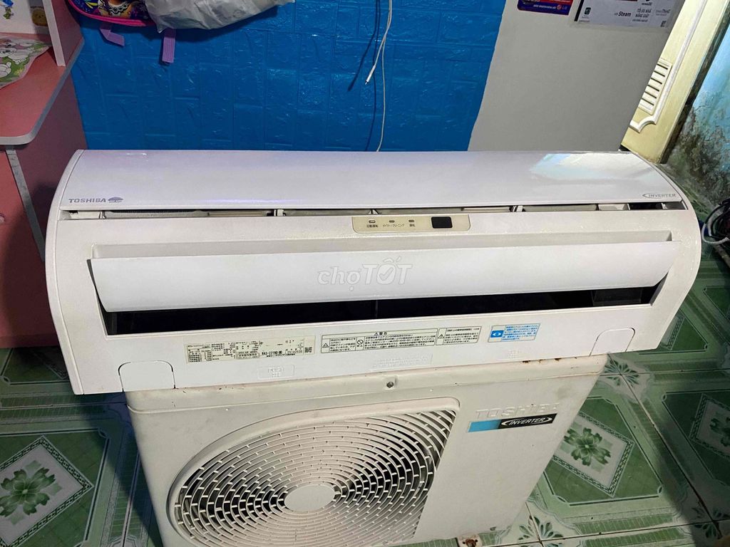 Máy lạnh Toshiba 1 hp Tiết kiệm điện Trắng. Mua bán Máy lạnh, điều hoà tại Quận 12 Tp Hồ Chí Minh được đăng bởi hậu Trần  hình 1