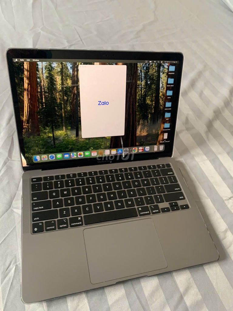 Macbook AirM1 Ram16G Màu Gray ít dùng, còn rất mới. Mua bán Laptop tại Quận 12 Tp Hồ Chí Minh được đăng bởi A Kieu hình 1