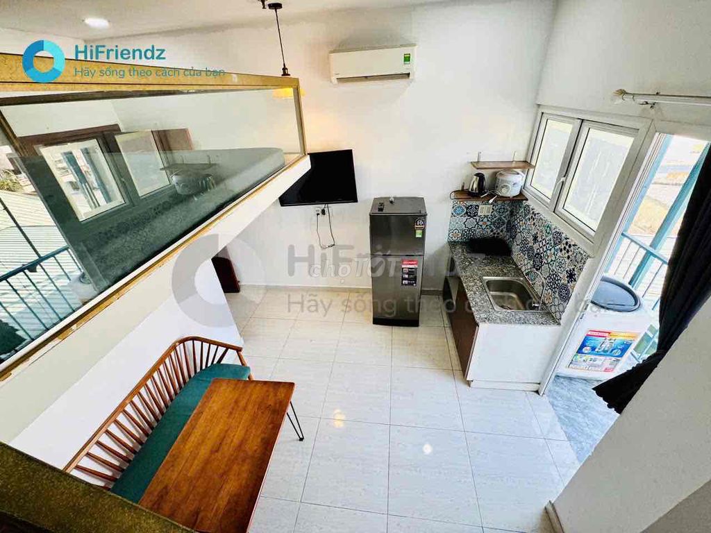 DUPLEX FULL NỘI THẤT -CÓ BALCON -THANG MÁY