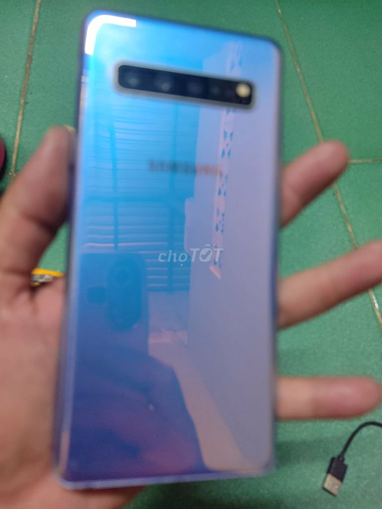 Samsung Galaxy S10 5G 8GB/512GB Xanh tím Like New. Mua bán Điện thoại tại Huyện Hóc Môn Tp Hồ Chí Minh được đăng bởi Hội Đồ Điện Tử hình 1
