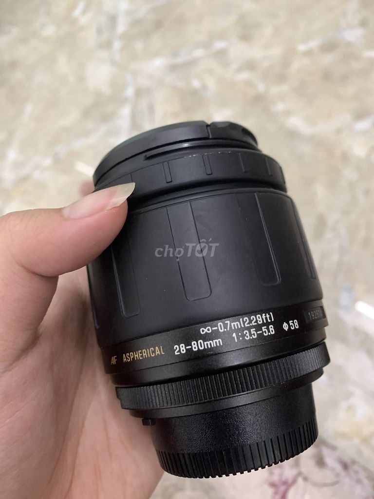 Ống kính Tamron AF 28-80mm f/3.5-5.6. Mua bán Máy ảnh, Máy quay tại Quận Hà Đông Hà Nội được đăng bởi Rùa Lag hình 1