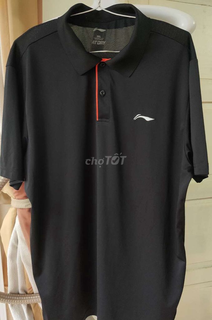 Polo đen Lining sz 3xl: