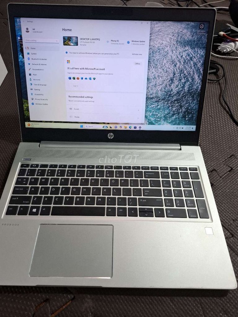 HP Probook 450 G6 i7-8565U VGA MX130 2G RAM 16GB. Mua bán Laptop tại Thành phố Đà Lạt Lâm Đồng được đăng bởi phong hình 1