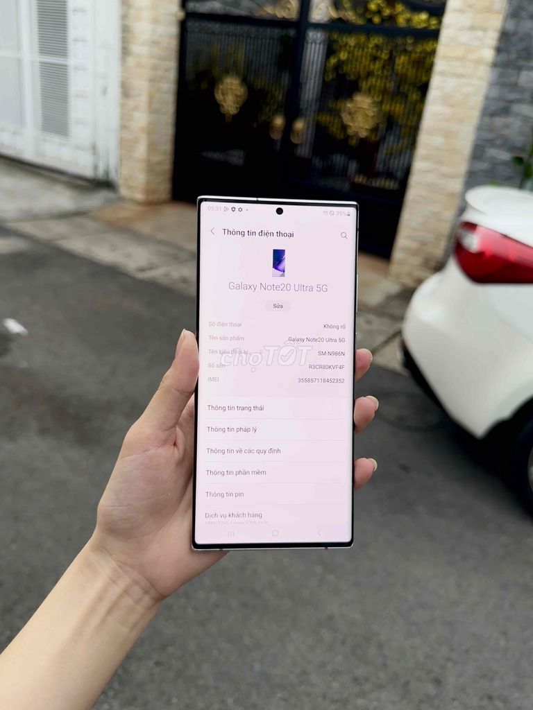 Samsung Galaxy Note 20 Ultra 5G . Thanh lý