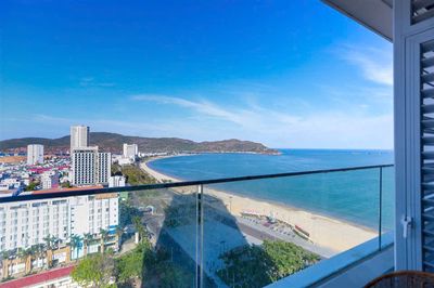 Căn hộ view biển, núi Sơn Trà và Sông Hàn, tầng cao thoáng mát, 66,3m2
