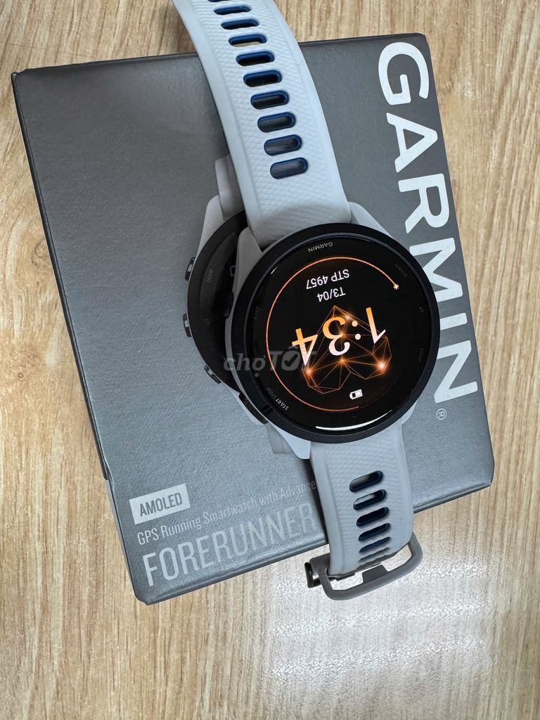 bán Garmin Forerunner 265 Music trắng mới 99,99%