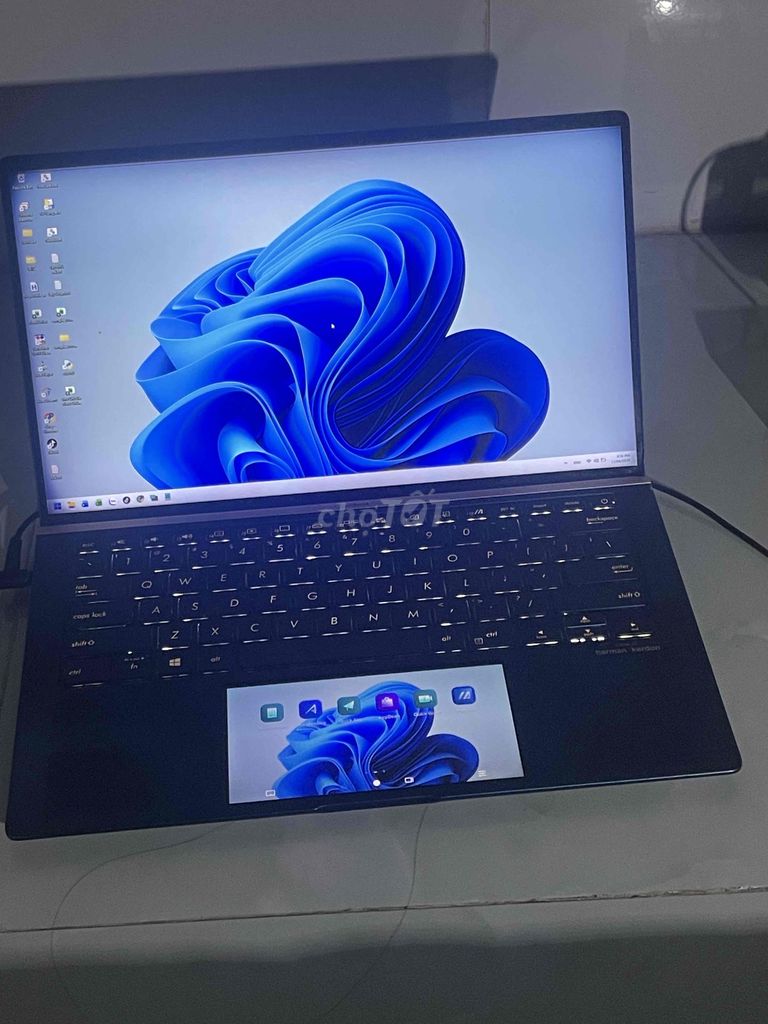 ASUS ZenBook UX434F Xanh Đã sử dụng. Mua bán Laptop tại Thị xã Bến Cát Bình Dương được đăng bởi Raymon hình 1