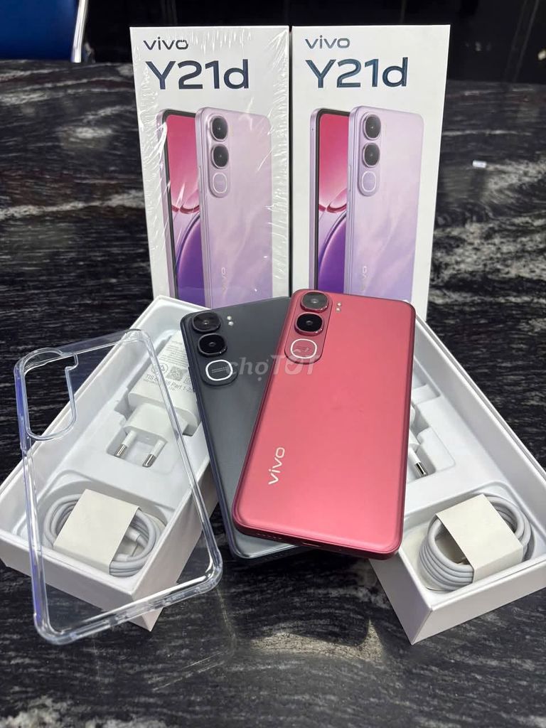 Vivo Y21d 4GB 128GB Đỏ, Đen. Mua bán Điện thoại tại Quận 10 Tp Hồ Chí Minh được đăng bởi Hội Đồ Điện Tử hình 1