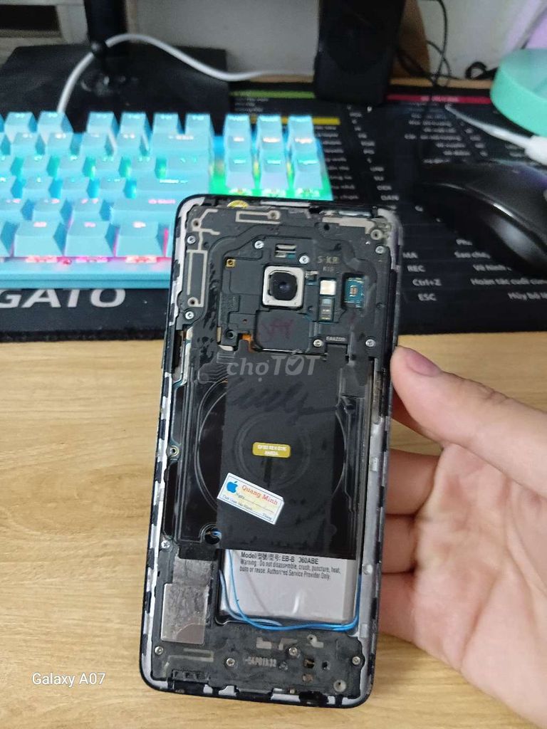 Samsung Galaxy S9 64GB Hỏng màn hình. Mua bán Điện thoại tại Thành phố Hải Dương Hải Dương được đăng bởi Phạm Tuấn Đạt hình 1