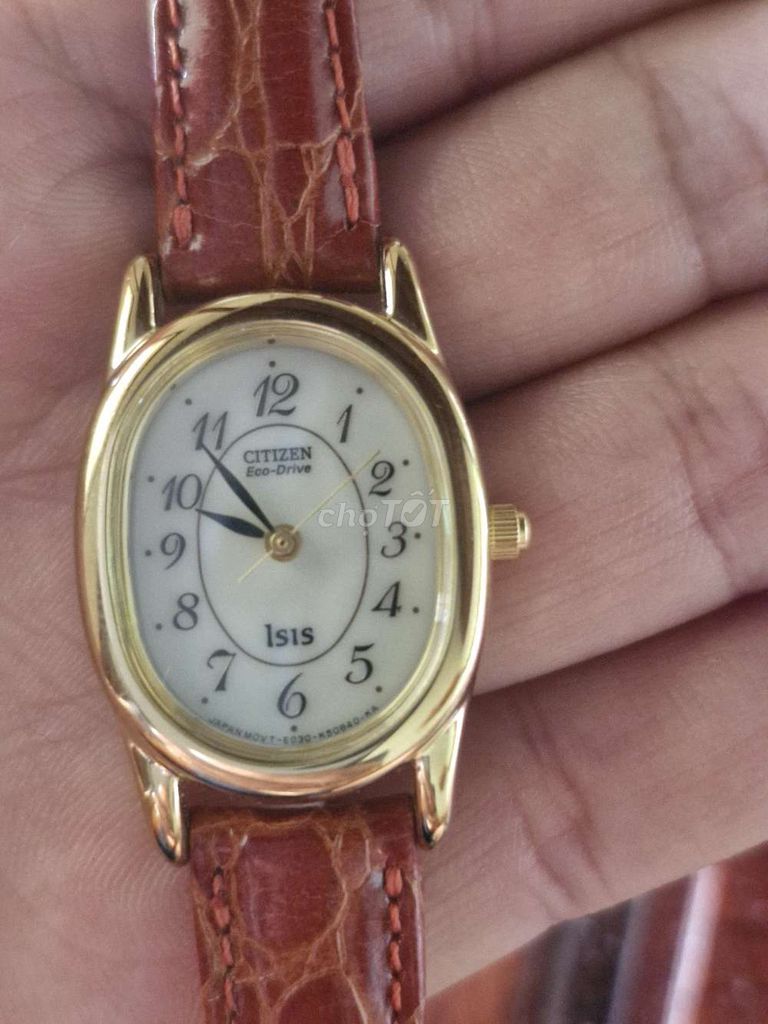 Đồng hồ Citizen Eco-Drive Nữ Nâu. Mua bán Đồng hồ tại Huyện Quỳnh Lưu Nghệ An được đăng bởi Hoàng Chiến hình 1