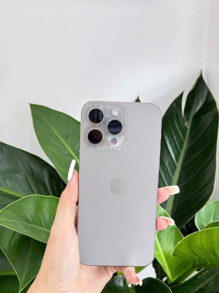 15 Pro Max 512GB Xám. Góp đưa trước 2tr5.. Mua bán Điện thoại tại Thành phố Mỹ Tho Tiền Giang được đăng bởi Hoàng Thành Apple hình 1