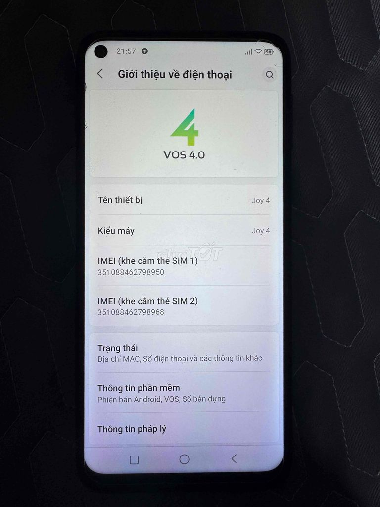 Vsmart Joy 4 64GB Đen. Mua bán Điện thoại tại Quận Nam Từ Liêm Hà Nội được đăng bởi ha son hình 1