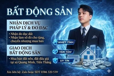 Bán đất nền Lâm Hộ, Quang Minh, Hà Nội
