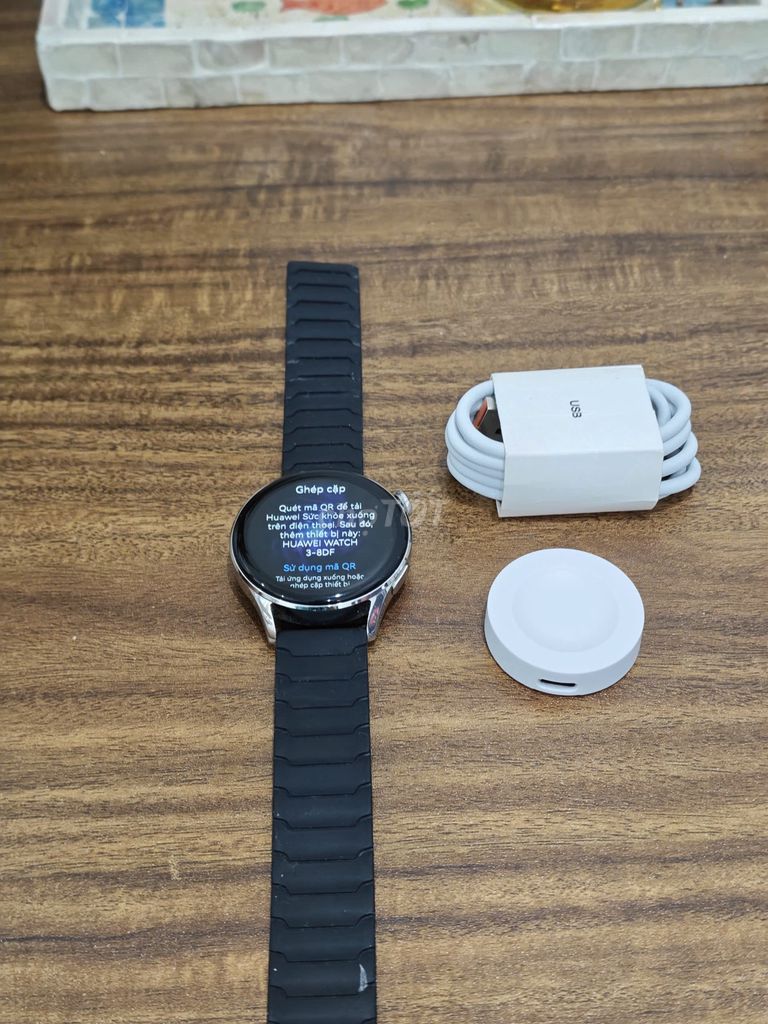 Huawei Watch 3 Đen 46mm sạc cáp có ship COD. Mua bán Thiết bị đeo thông minh tại Quận Hoàng Mai Hà Nội được đăng bởi Trần Ngọc Hiếu hình 1