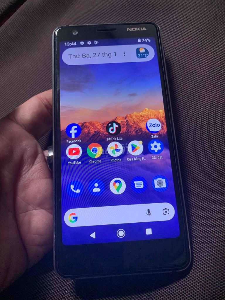 Nokia 3.1 3GB Đen android 10 có NFC pin trâu. Mua bán Điện thoại tại Quận 6 Tp Hồ Chí Minh được đăng bởi Huynh Hai Minh  hình 1