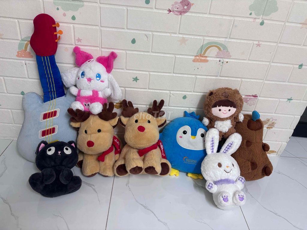 Thú nhồi bông vải bông nhiều màu. Mua bán Sở thích khác tại Quận 6 Tp Hồ Chí Minh được đăng bởi Mỹ Tình hình 1