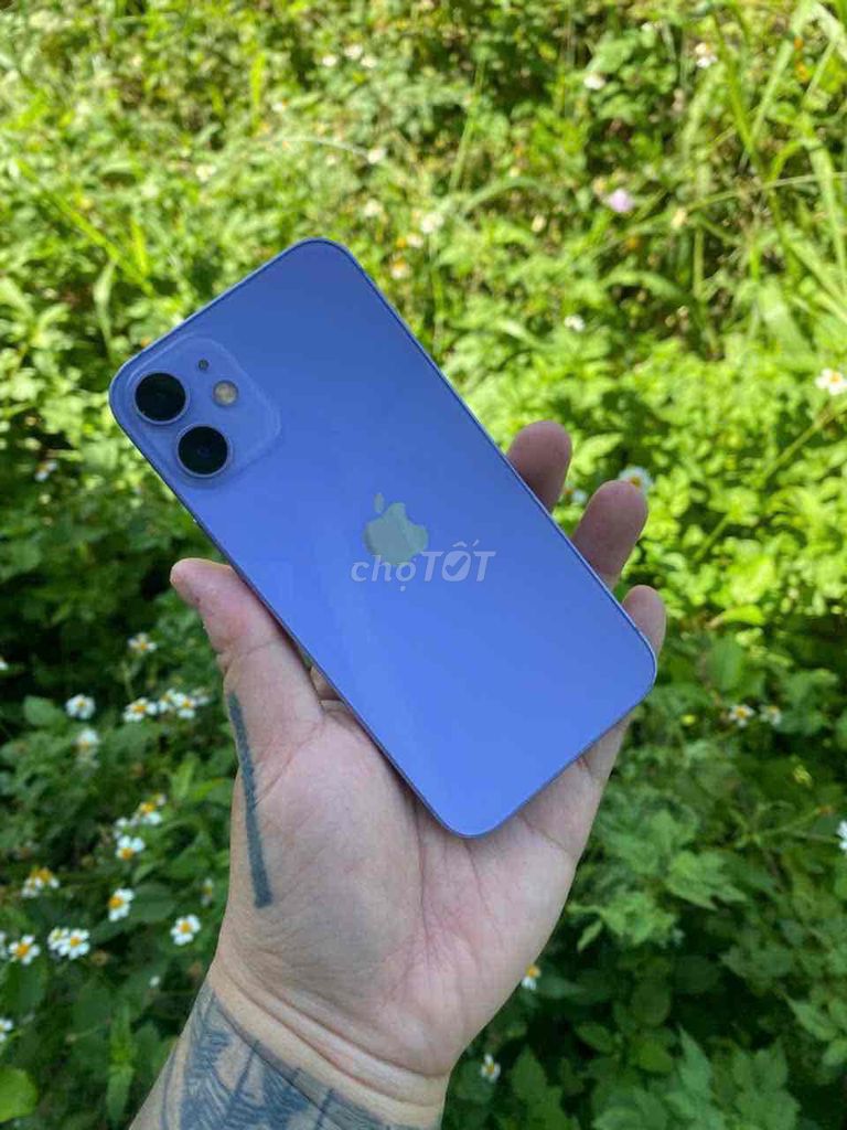 Apple iPhone 12 Mini 64GB Tím Zin all. Mua bán Điện thoại tại Huyện Long Điền Bà Rịa - Vũng Tàu được đăng bởi Sting  hình 1