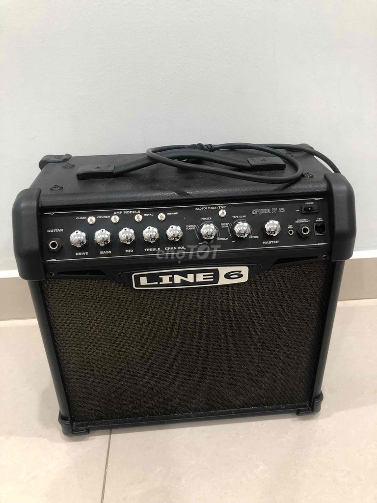 Bán amps guitar điện Line 6 used điện 110v