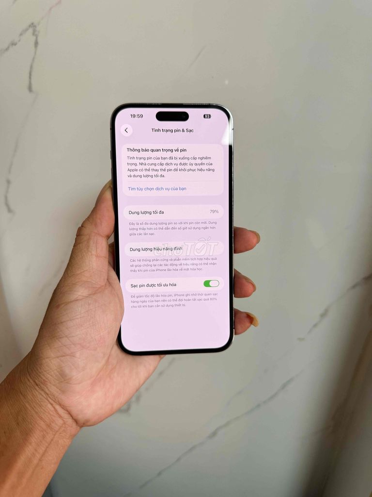 iPhone 14 Pro Max 256GB Tím Quốc Tế Mỹ. Mua bán Điện thoại tại Quận 6 Tp Hồ Chí Minh được đăng bởi Ryan Huynh hình 1