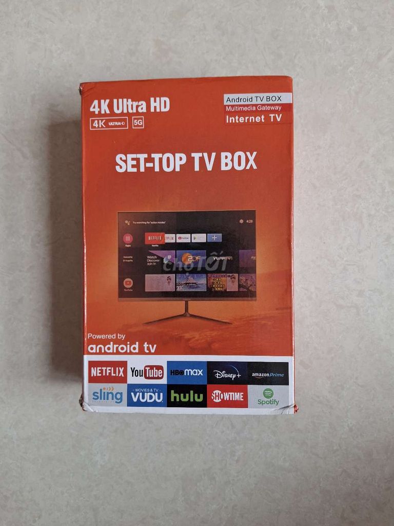 Tivi box 4K ultra HD mới 100%