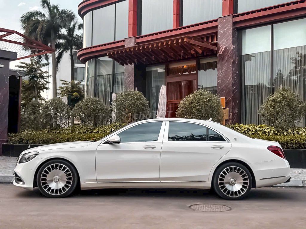 MERCEDES BENZ S400 Đời 2016 Độ Lên MAYBACH Cực Đẹp. Mua bán Ô tô tại Quận Tây Hồ Hà Nội được đăng bởi Nguyễn Hoàng Sơn hình 6