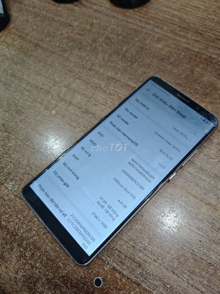 Huawei Mate 10 Pro 6/64GB. Mua bán Điện thoại tại Quận Bắc Từ Liêm Hà Nội được đăng bởi Trần Hải Nam hình 1