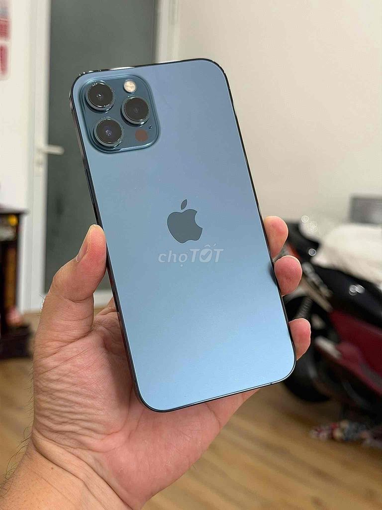 Apple iPhone 12 Pro Max 128GB Xanh. Mua bán Điện thoại tại Quận Ninh Kiều Cần Thơ được đăng bởi Cầm Đồ Tấn Lợi hình 1