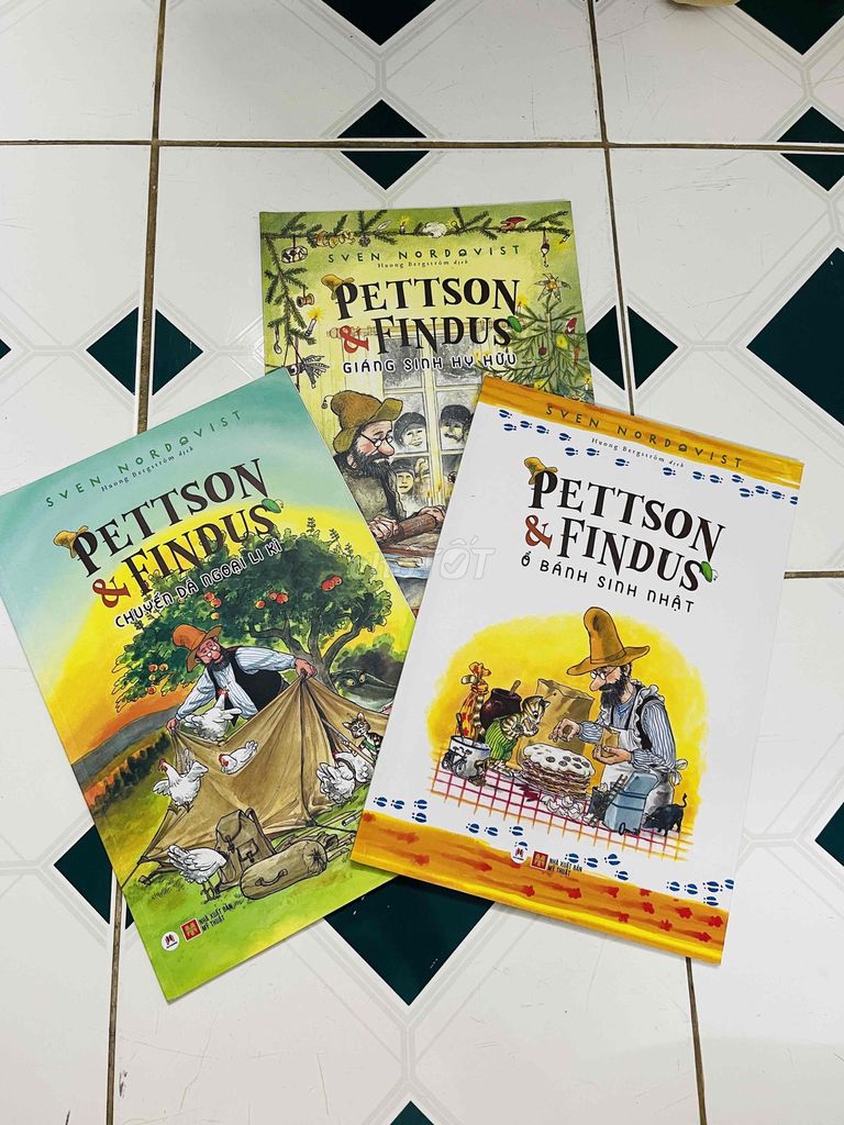 Sách thiếu nhi Pettson & Findus. Mua bán Sách tại Quận 1 Tp Hồ Chí Minh được đăng bởi Bao Nghi hình 1