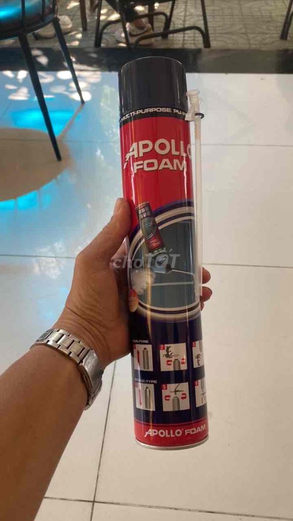 Keo bọt nở Apollo 750ml. Mua bán Nội thất, đồ gia dụng khác tại Thành phố Phan Thiết Bình Thuận được đăng bởi Hùng hình 1