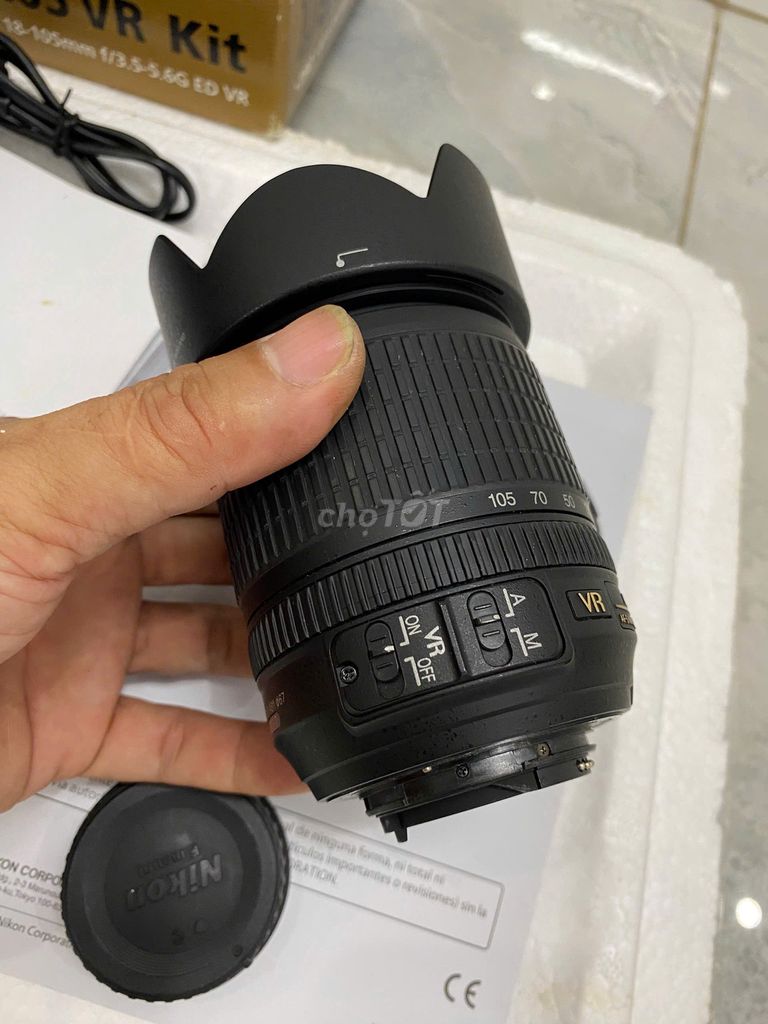 Lens Nikon AF-S 18-105mm f/3.5-5.6G VR như mới 99%