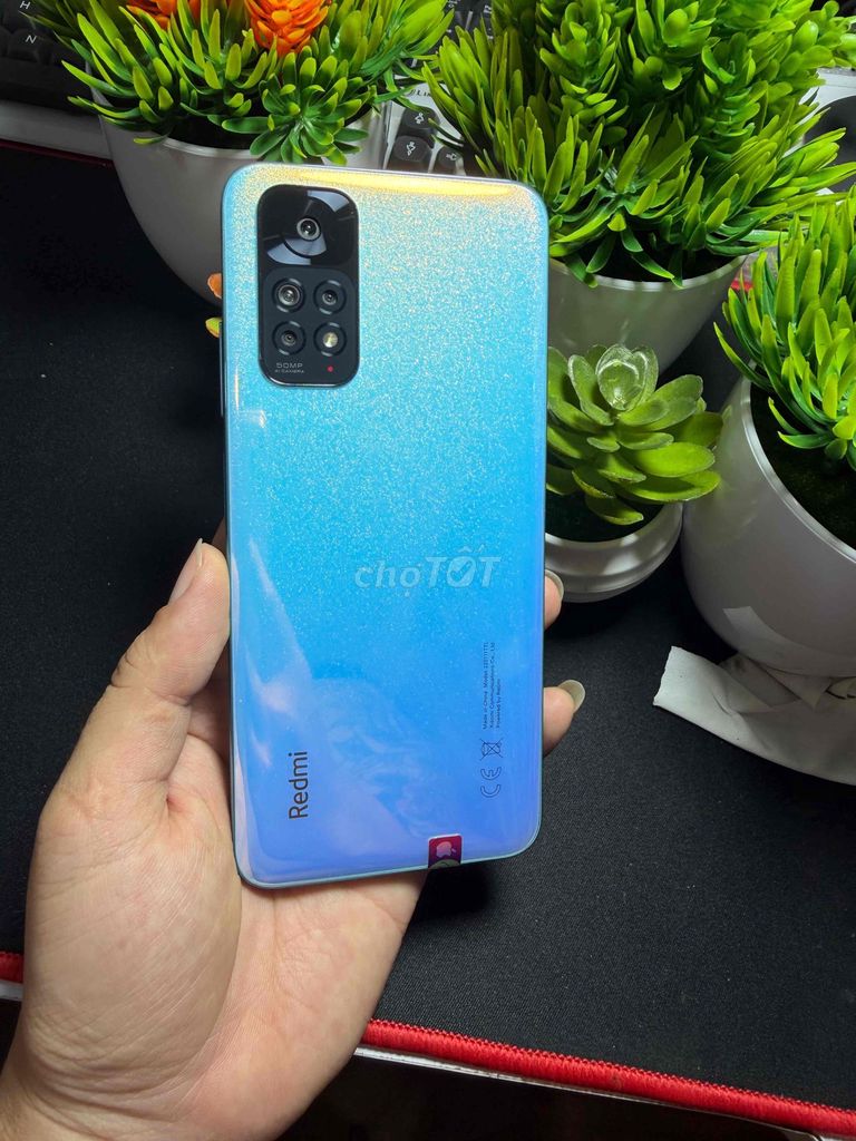 Xiaomi Redmi Note 11 6GB 128GB Xanh. Mua bán Điện thoại tại Quận Cầu Giấy Hà Nội được đăng bởi Sim số Luxury hình 1