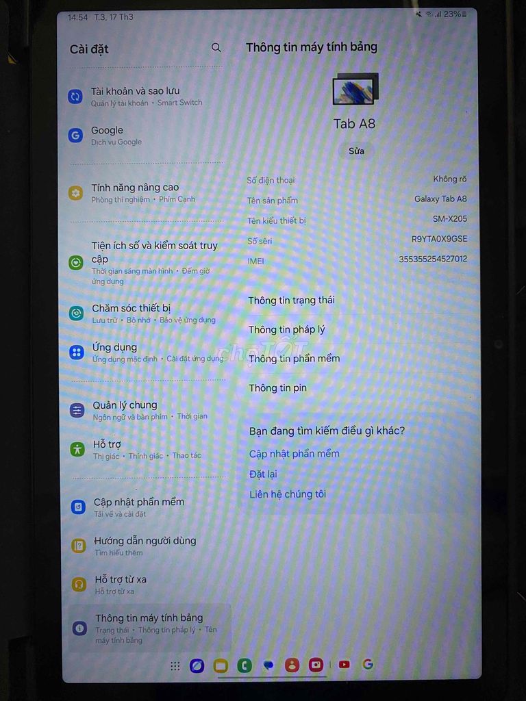 Samsung Galaxy Tab A8 10.5 inch 4GB/64GB. Mua bán Máy tính bảng tại Quận Hải Châu Đà Nẵng được đăng bởi Ny Ny hình 1