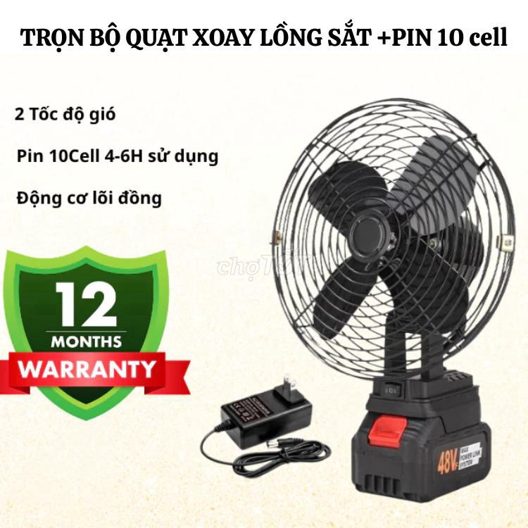 Quạt tích điện Đen 22W 2 cấp độ gió. Mua bán Quạt tại Quận Cẩm Lệ Đà Nẵng được đăng bởi Đồ dùng nhập khẩu hình 1