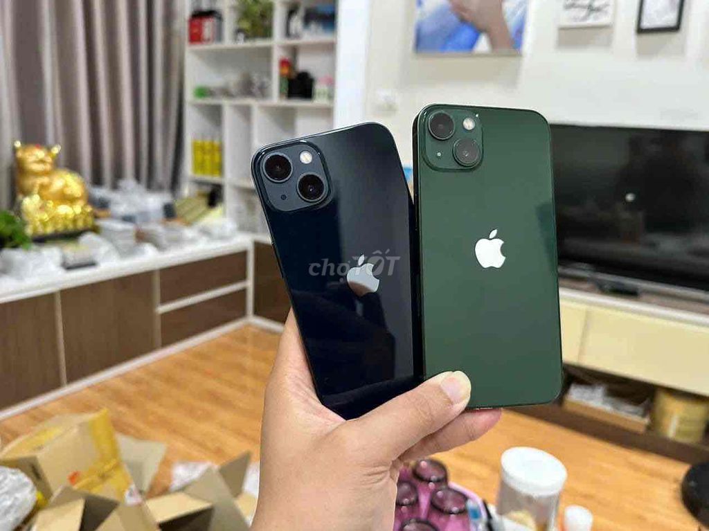 iPhone 13 Green FULLBOX 128G chất APPLE 05/2025