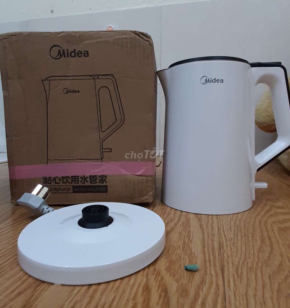 Ấm điện Midea Trắng Mới. Mua bán Bếp, lò, đồ điện nhà bếp tại Huyện Thanh Trì Hà Nội được đăng bởi Nguyễn Thị Hạnh hình 1