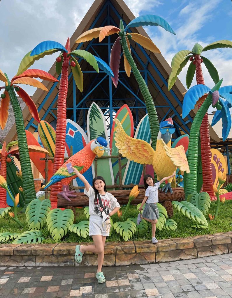 Pass 4 vé Công Viên Nước Vinwonder Grand Park Q9