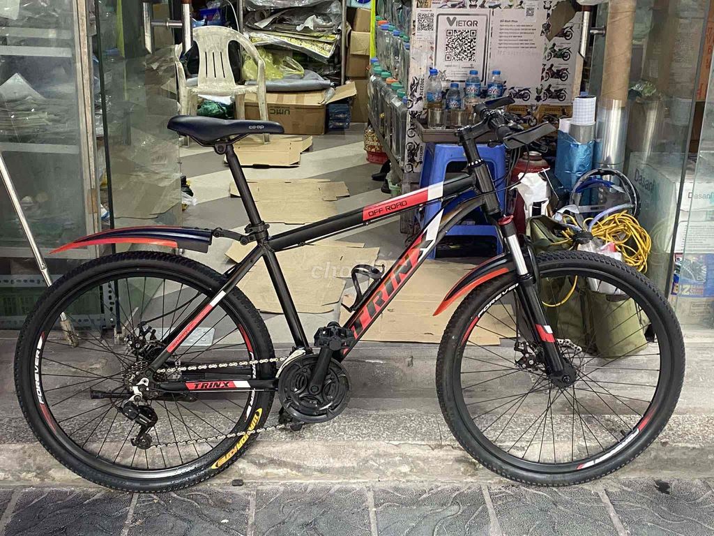 Xe đạp thể thao Trinx khung nhôm đủ phụ kiện. Mua bán Xe đạp tại Quận Hai Bà Trưng Hà Nội được đăng bởi dung 50 thịnh yên hình 1
