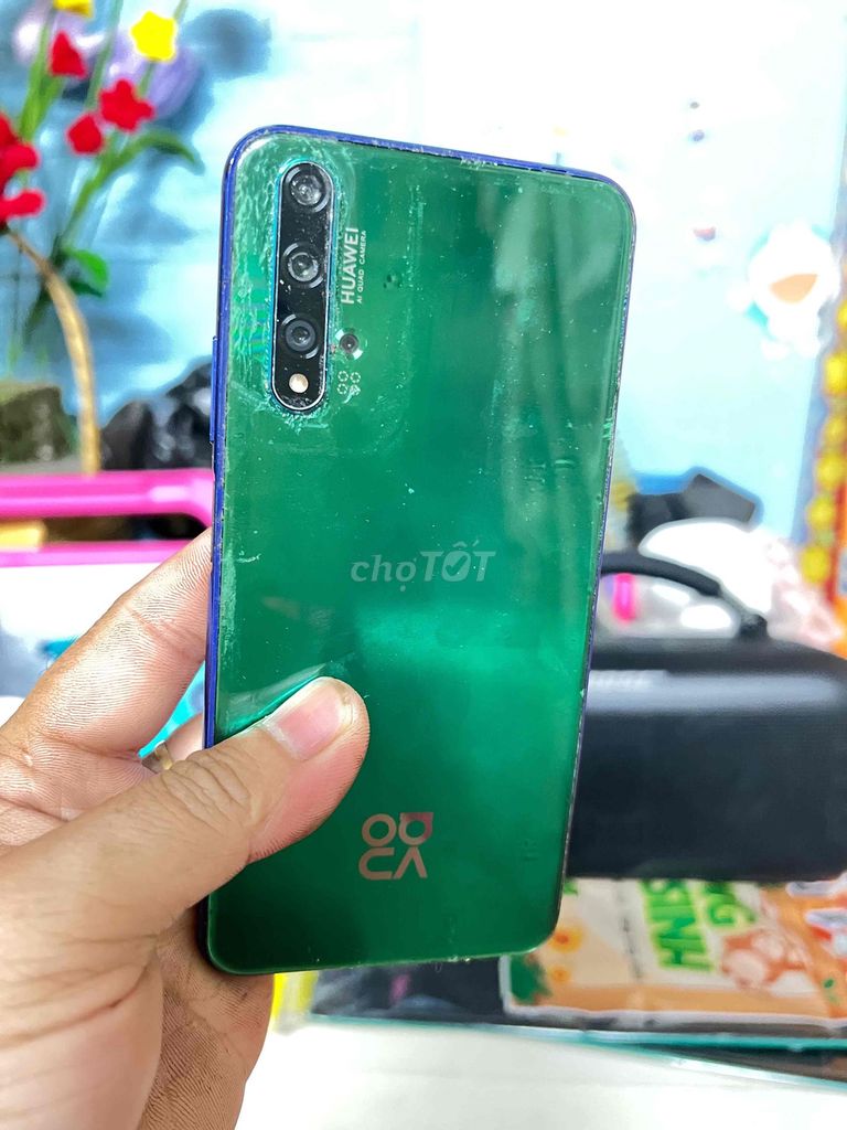 Huawei Nova 5T 128GB Xanh lá. Mua bán Điện thoại tại Huyện Trảng Bàng Tây Ninh được đăng bởi Mua bán trao đổi đtdd trảng bàng hình 1