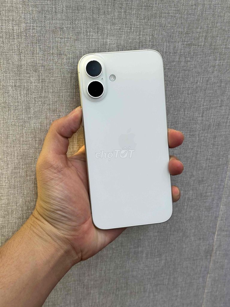 16 Plus 128Gb Trắng VN Pin 95 BH 5/2026 đẹp 98.5%. Mua bán Điện thoại tại Quận Ninh Kiều Cần Thơ được đăng bởi Quý Mobile Cần thơ hình 1