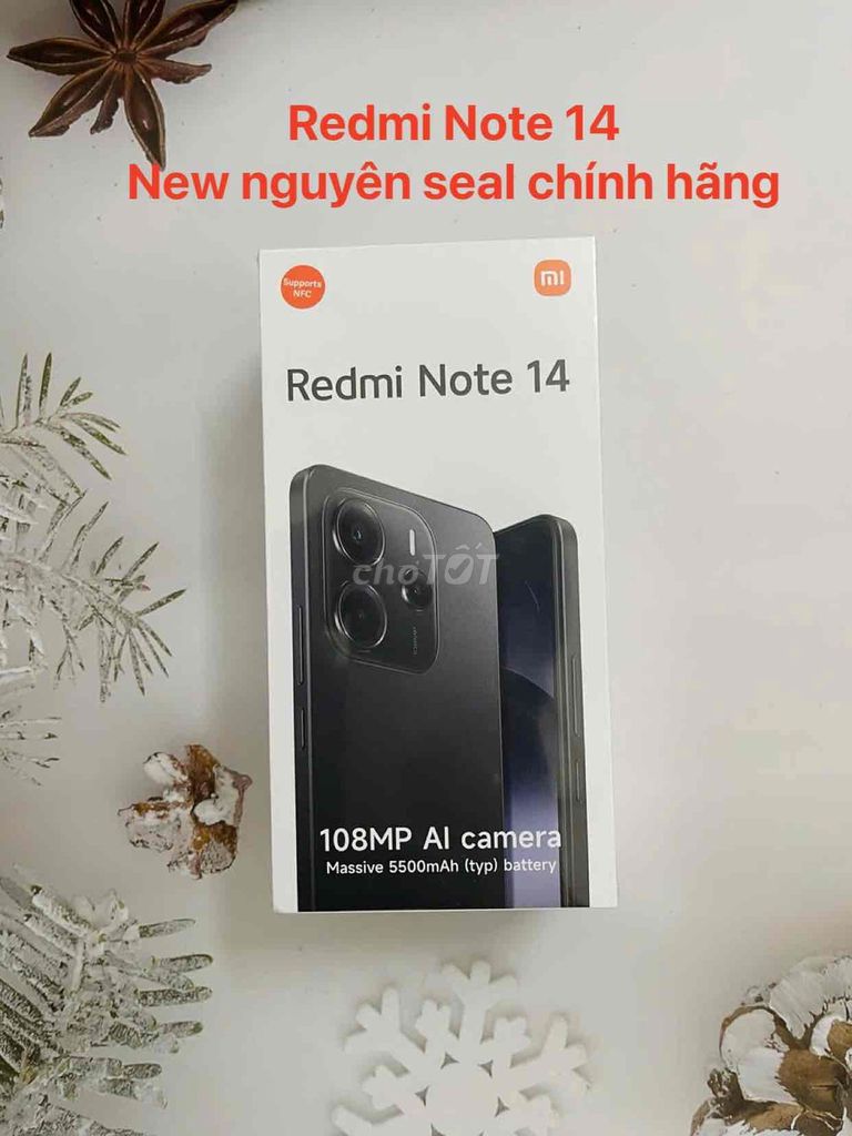 Xiaomi Note 14 128GB New nguyên seal chính hãng. Mua bán Điện thoại tại Thành phố Huế Thừa Thiên Huế được đăng bởi Chuyên Hàng Công Ty Giá Rẻ FPT Và TGDD hình 1