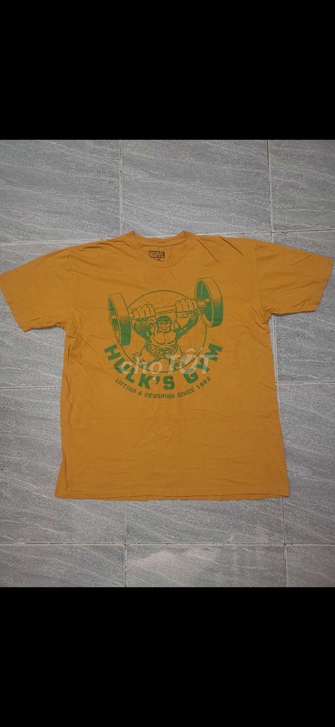 Áo thun Marvel Hulks Vintage U.S Vàng size XL. Mua bán Quần áo tại Quận Gò Vấp Tp Hồ Chí Minh được đăng bởi Hàng 2handsgood hình 1