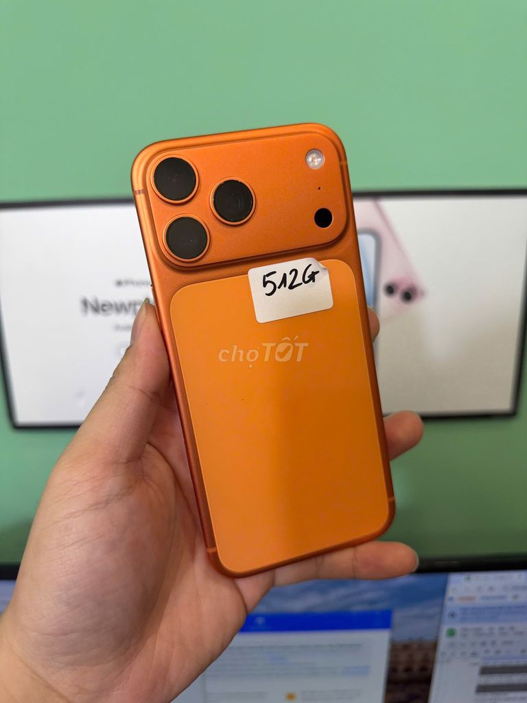 🍧IPhone 17 Pro Max Quốc Tế 512gb thay màn Oled 120. Mua bán Điện thoại tại Quận Thanh Xuân Hà Nội được đăng bởi Thành Vũ Mobile hình 1