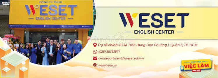 Học phí Tiếng Anh WESET English Center trọn khoá. Dịch vụ tại Quận 1 Tp Hồ Chí Minh được đăng bởi Phương Huy hình 1