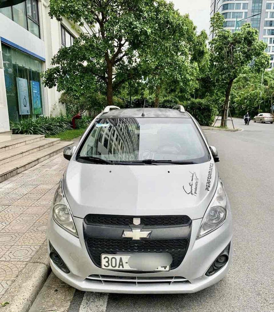 Chevrolet Spark LS Bạc 5 chỗ 2015. Mua bán Ô tô tại Quận Tây Hồ Hà Nội được đăng bởi Nguyễn Tuấn Anh hình 1