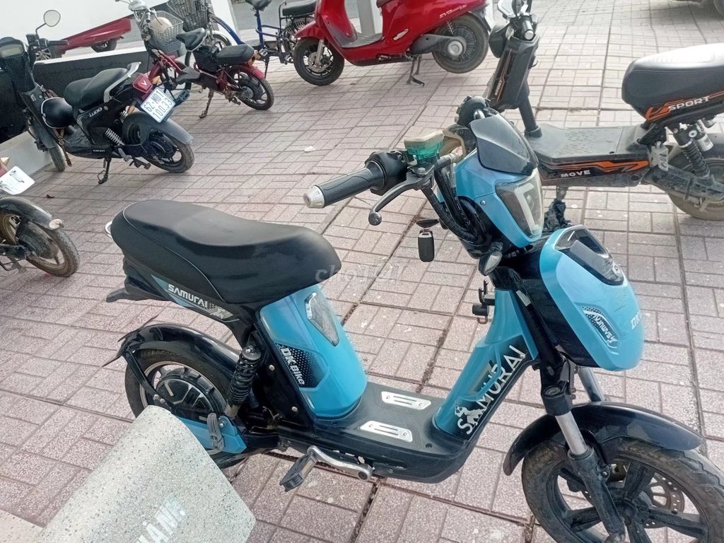 Xe đạp điện DK Bike Samurai Xanh ngọc. Mua bán Xe điện tại Quận Bình Tân Tp Hồ Chí Minh được đăng bởi QUANG SỸ PHẠM hình 8
