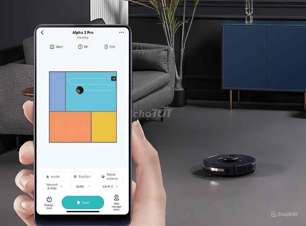 Robot Hút Bụi,Lau Nhà XIAOMI Viomi Alpha 2 Pro, tự. Mua bán Nội thất, đồ gia dụng khác tại Thành phố Đà Lạt Lâm Đồng được đăng bởi Sơn Hoàng hình 6
