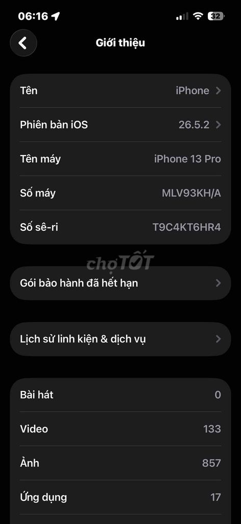Apple iPhone 13 Pro. Mua bán Điện thoại tại Huyện Xuân Trường Nam Định được đăng bởi Hoàng Hiệu hình 1