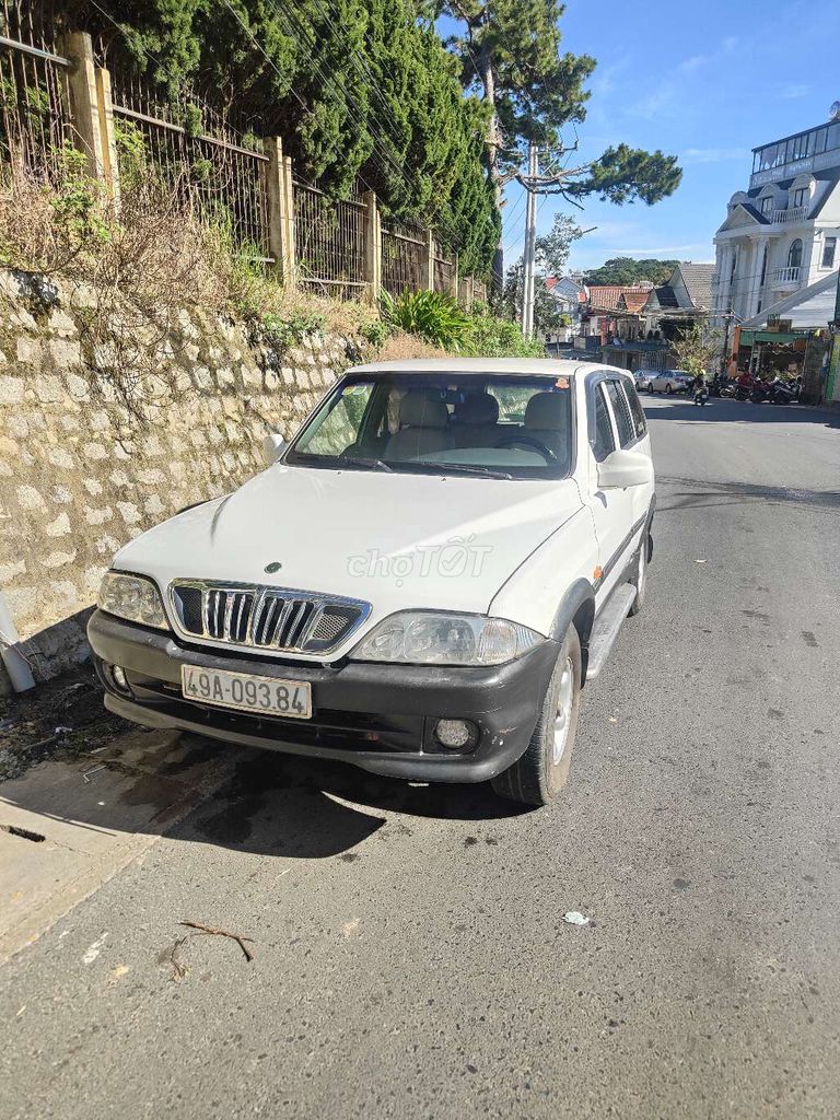 SsangYong Musso 2001 Dầu Trắng. Mua bán Ô tô tại Thành phố Đà Lạt Lâm Đồng được đăng bởi quốc huy hình 1