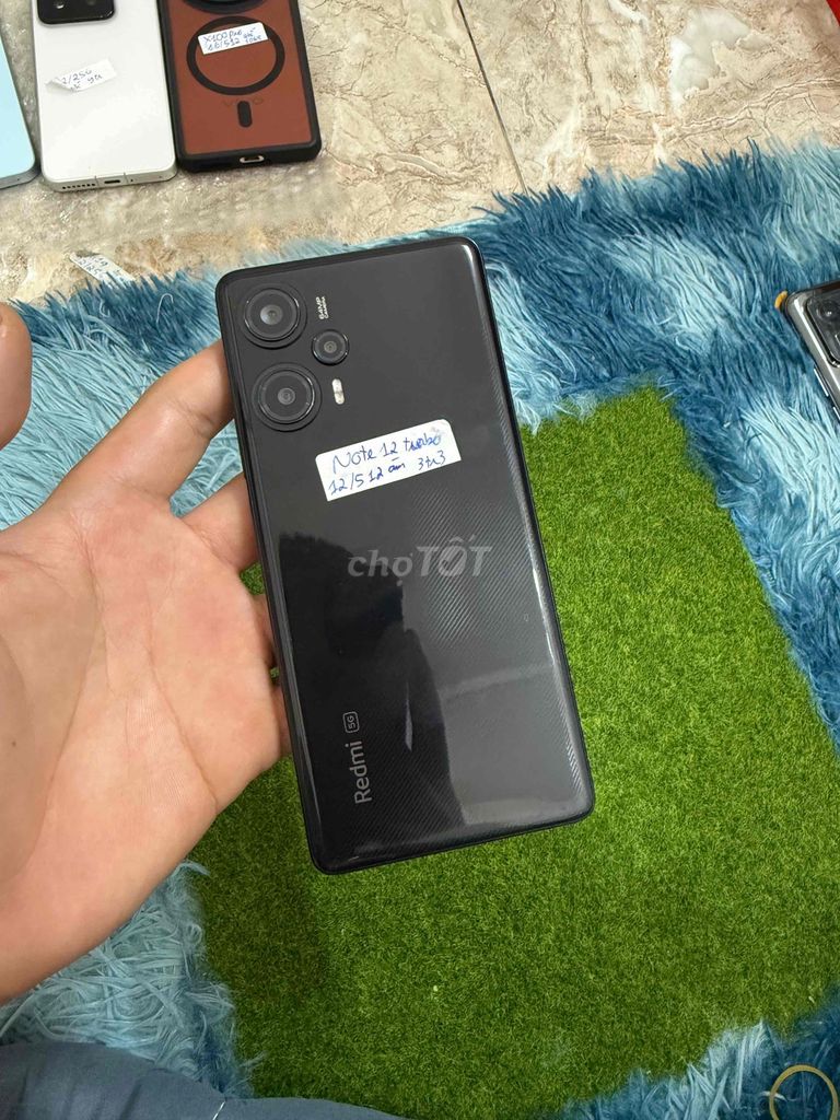 Xiaomi Redmi Note 12 Turbo 512GB màn Ám nhẹ. Mua bán Điện thoại tại Quận Tân Bình Tp Hồ Chí Minh được đăng bởi Nguyễn Thắng Mobile hình 1